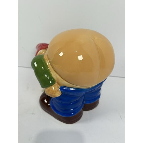 Mooning Gnome Cookie Jar Big Mouth Toys - Picture 3 of 9